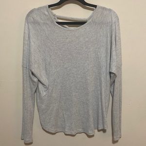 Soft gray long sleeve